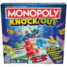 MONOPOLY Stalo žaidimas „Knockout“ (suomių kalba)