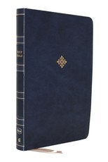 Nkjv, Thinline Bible, Large Print, Leathersoft, Blue, Comfort Print
