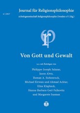Journal für Religionsphilosophie 6/2017