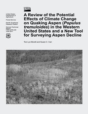 A Review of the Potential Effects of Climate Change on Quaking Aspen (Populus tremuloides) in the Western United States and a New Tool for Surveying Aspen Decline