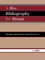 A Bio-Bibliography For Biruni