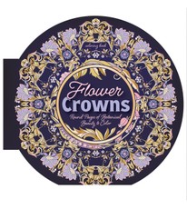 Flower Crowns Coloring Book
