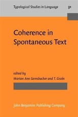 Coherence in Spontaneous Text