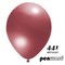 Balionai 12" Metalic Penword 100vnt bordo