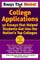 Essays that Worked for College Applications