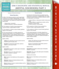 DSM-5 Diagnostic and Statistical Manual (Mental Disorders) Part 3