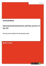 International institutions and the power of the EU