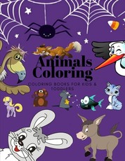 Animals Coloring Coloring Books for Kids & Toddlers