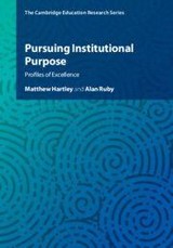 Pursuing Institutional Purpose