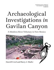 Archaeological Investigations in Gavilan Canyon