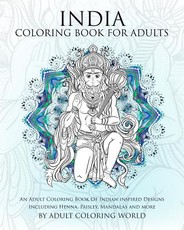 India Coloring Book For Adults