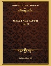 Samoan Kava Custom (1916)