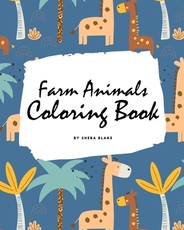 Farm Animals Coloring Book for Children (8x10 Coloring Book / Activity Book)