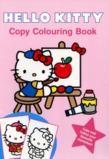 Hello Kitty copy colouring book