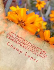***A SUDOKU Puzzle***200 Challenging*Puzzles with Answers*Book37*Vol.37****
