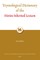 Etymological Dictionary of the Hittite Inherited Lexicon