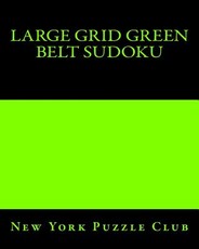 Large Grid Green Belt Sudoku