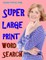 Super Large Print Word Search