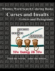 Whimsy Word Search, Curses and Insults, Letters and Pictograms