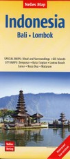 Nelles Map Landkarte Indonesia :  Bali, Lombok 1 : 180 000