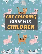 Cat Coloring Book for Children