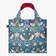 LOQI pirkinių krepšys „The Strawberry Thief Decorative Fabric Recycled Bag“
