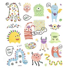 Lipdukai IŠDYKĘ MONSTRAI 24vnt