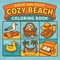 Bold & Easy Cozy Beach Coloring Book