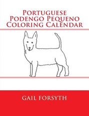 Portuguese Podengo Pequeno Coloring Calendar
