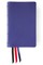 Niv, Side-Column Reference Bible, Personal Size, Premium Goatskin Leather, Blue, Premier Collection, Art Gilded Edges, Comfort Print