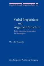 Verbal Prepositions and Argument Structure
