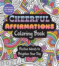Cheerful Affirmations Coloring Book