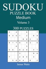 300 Medium Sudoku Puzzle Book