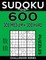 Sudoku Book 600 Puzzles, 300 Medium and 300 Hard