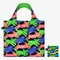 LOQI pirkinių krepšys „GLITTER POWER Dogs Recycled Bag“