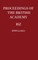 Proceedings of the British Academy, Volume 162, 2008 Lectures