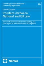 Chiapponi, G: Interfaces between National and EU Law