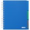Sąsiuvinis su spirale, plastikiniu viršeliu CLASSIC B5 120lap., lang., mėlynas