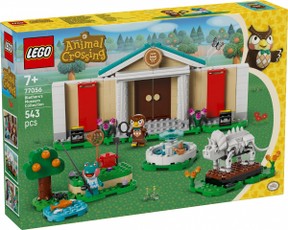 LEGO konstruktorius „Animal Crossing: Blatherio muziejaus kolekcija“, 543 dalys