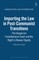 Importing the Law in Post-Communist Transitions