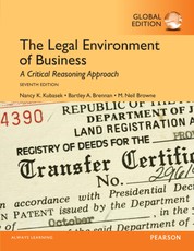 The Legal Environment of Business, Global Edition