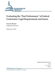Evaluating the "Past Performance" of Federal Contractors