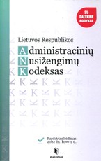 Lietuvos Respublikos administracinių nusižengimų kodeksas