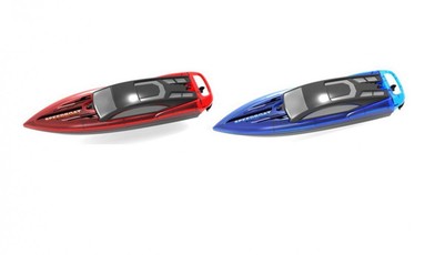 Nuotoliniu būdu valdoma valtis Speed Boat 2,4 GHz su LED apšvietimu