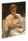 Charles Edward Perugini, Girl Reading (1878)