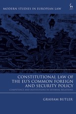 Constitutional Law of the Eu's Common Foreign and Security Policy