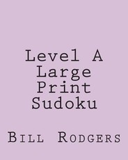 Level A Large Print Sudoku