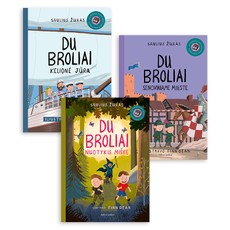 Trijų knygelių su pirmaisiais skaitymo pratimais rinkinys: Nuotykis miške + Kelionė jūra + Senoviniame mieste Trijų knygelių su pirmaisiais skaitymo pratimais rinkinys: Nuotykis miške + Kelionė jūra + Senoviniame mieste