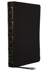 Nkjv, Large Print Thinline Reference Bible, Blue Letter, MacLaren Series, Leathersoft, Black, Comfort Print