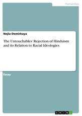 The Untouchables' Rejection of Hinduism and its Relation to Racial Ideologies
